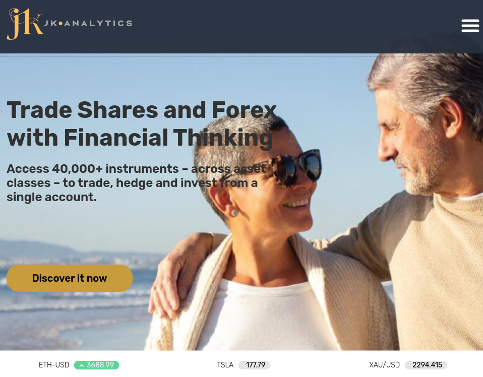 10 reasons people choose jk-analytics.com for online trading