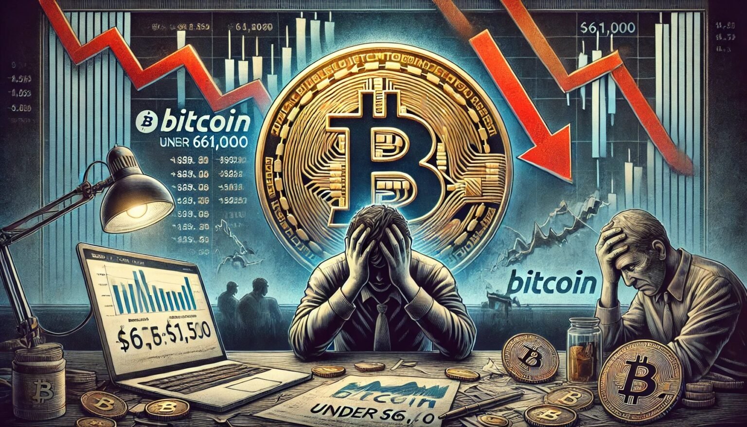 Bitcoin Investors Ditch Greed After Crash Under $61,000