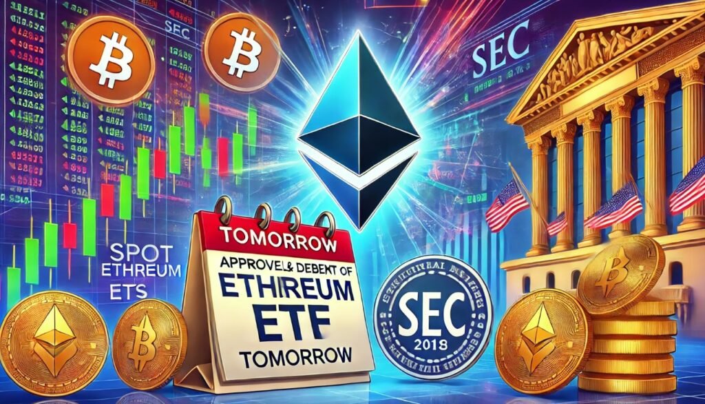 BREAKING: Spot Ethereum ETFs Get SEC Nod, Debut Set For Tomorrow