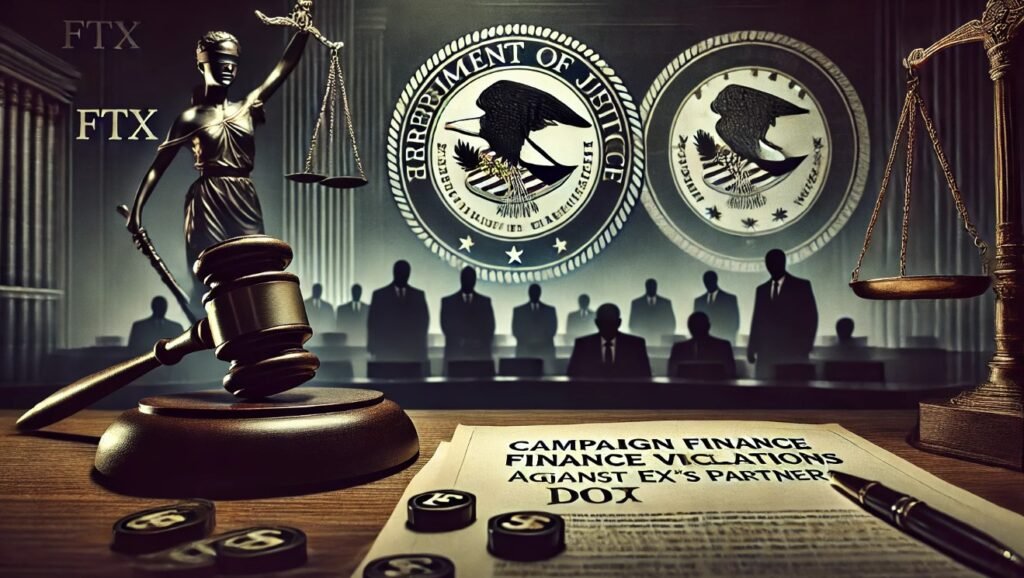 Latest In FTX Saga: DOJ Alleges Campaign Finance Violations Against Ex-Executive’s Partner
