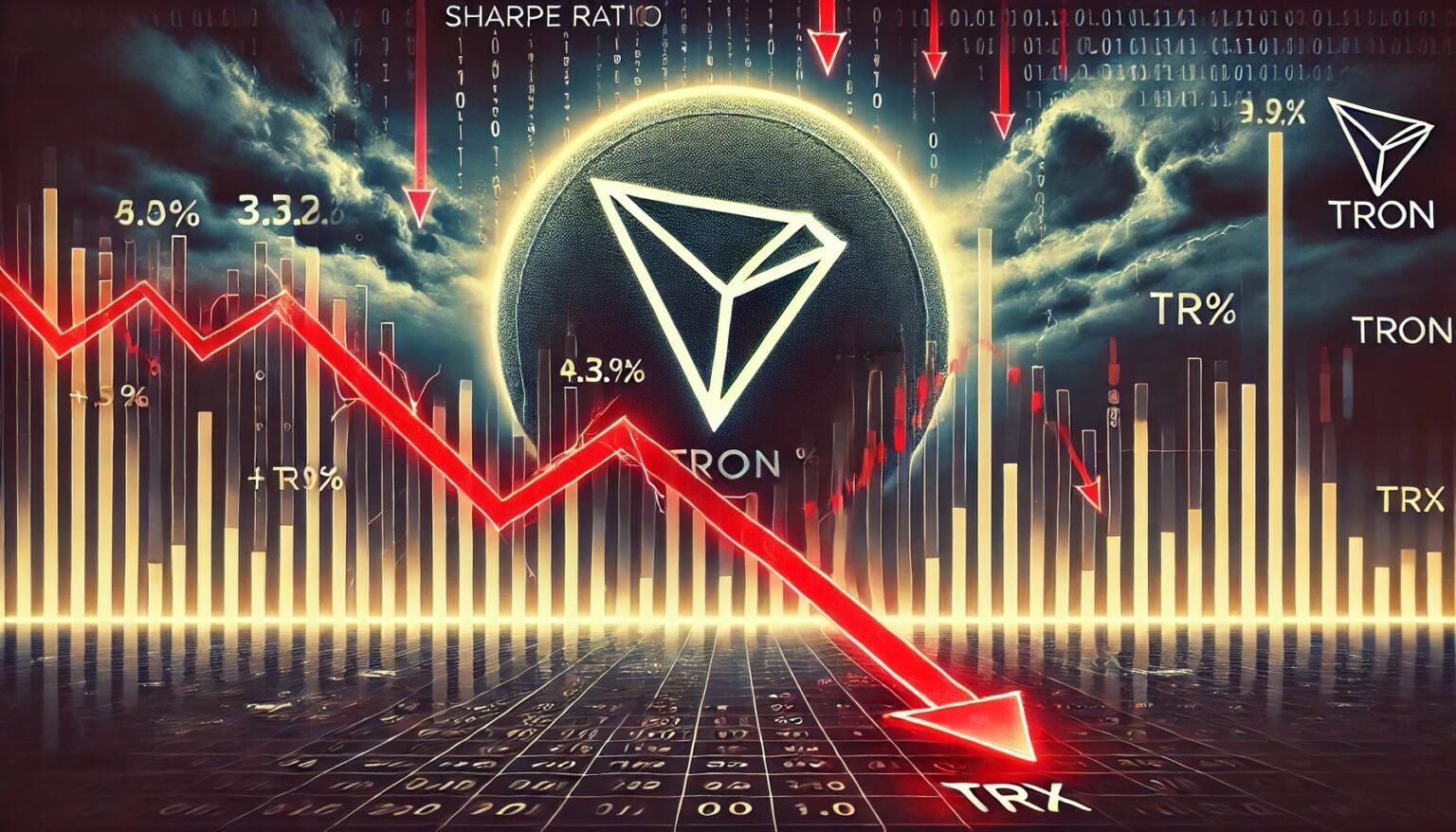 Tron Sharpe Ratio Shoots High-Risk Signal, Price Crash Soon?
