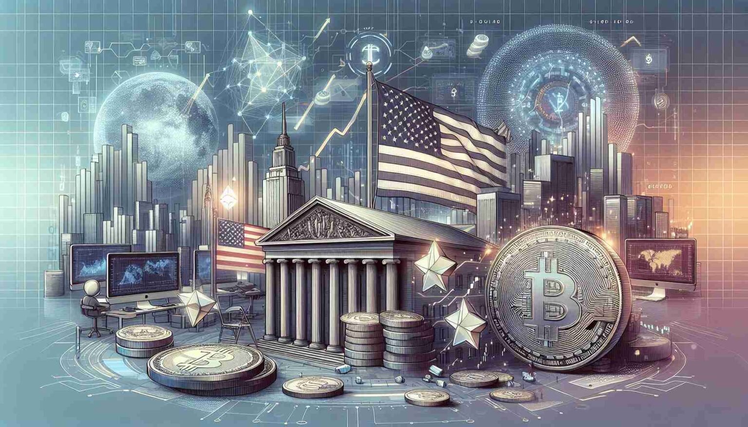 The United States Leads the Charge in Bitcoin Adoption: A Rising Correlation with Stock Markets